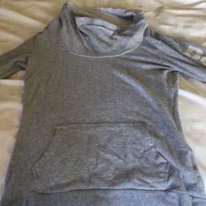 Gray Bench cowl neck sweatshirt